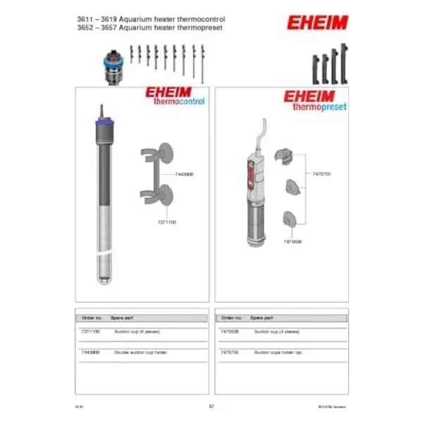 Eheim Termopreset Termostatlı Isıtıcı 150 W - Görsel 2