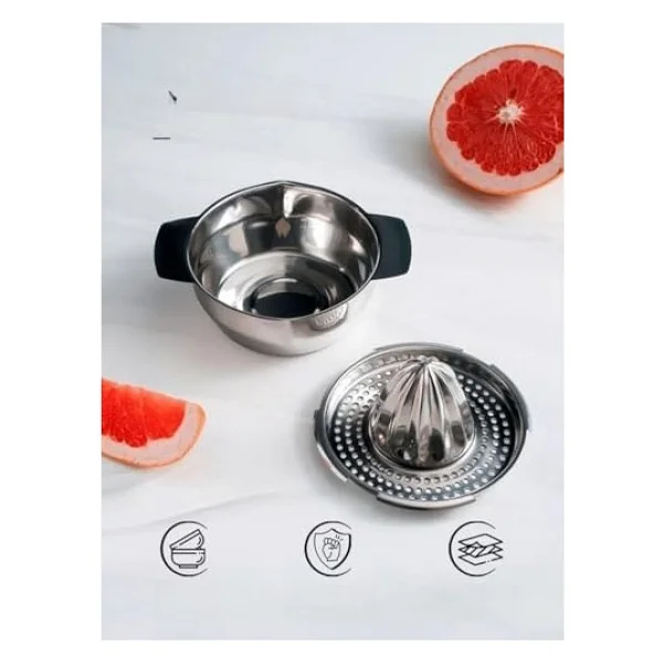 Transformacion Limon Sıkacağı 304 Paslanmaz Çelik Meyve Sıkacağı Profesyonel 721517 - Görsel 4