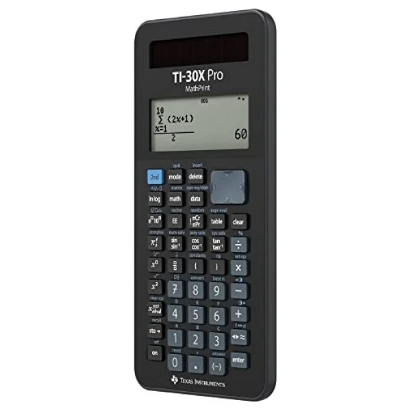 Texas Instruments Tı-30x Pro Mathprint Okul Hesap Makinesi (4 Satırlı Yüksek Çözünürlüklü E - Görsel 4