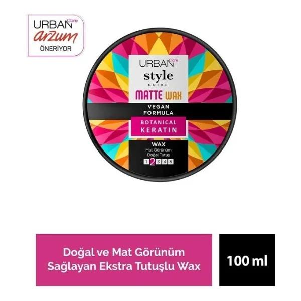 Urban Care Style Guide Matte Wax 100 Ml - Görsel 4