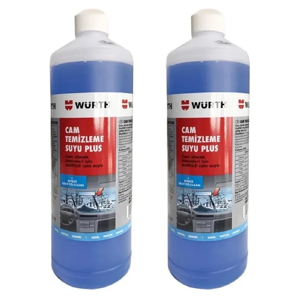 Würth Konsantre Plus 1 Lt 2'li Antifrizli Oto Cam Suyu - Görsel 2
