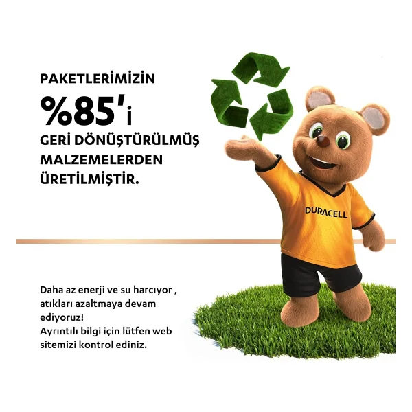 Duracell Lr6/Mn1500 30'lu Alkalin Aa Kalem Pil - Görsel 3