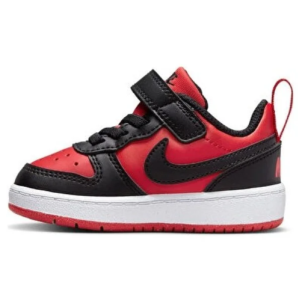 Nike Court Borough Low Recraft Dv5458-600 Kırmızı-Siyah Bebek Ayakkabı - Görsel 3
