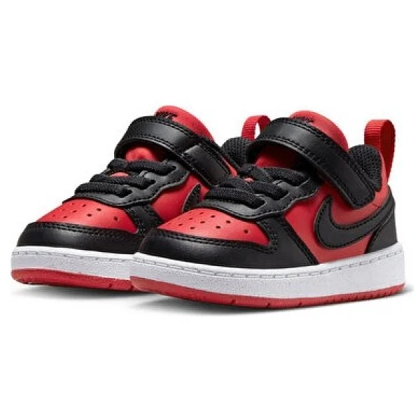 Nike Court Borough Low Recraft Dv5458-600 Kırmızı-Siyah Bebek Ayakkabı - Görsel 4