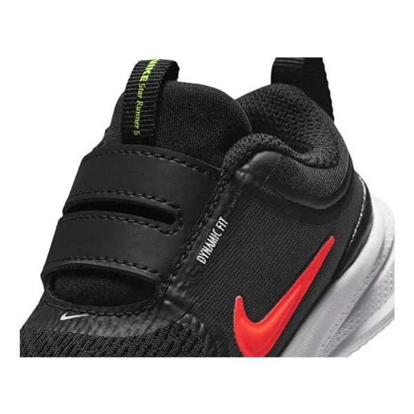 Nike Star Runner 5 Hf7006-010 Siyah-Kırmızı Bebek Spor Ayakkabı - Görsel 8