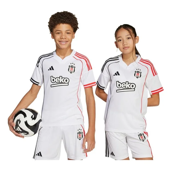 Adidas Jn9936 2025/2026 İç Saha Çocuk Beşiktaş Forması - Görsel 10
