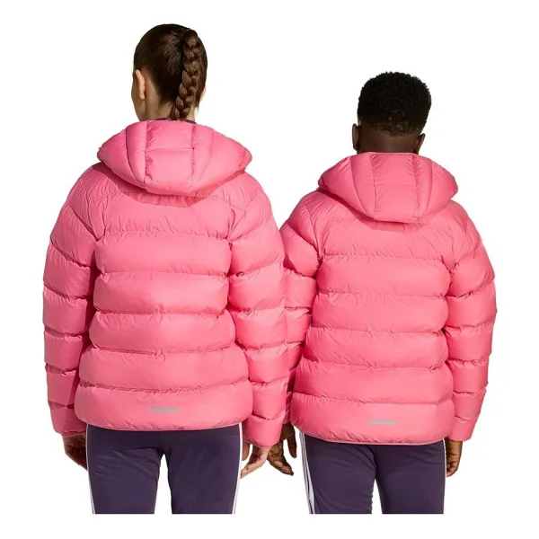 Adidas Synthetic Down Kapüşonlu Çocuk Şişme Mont - Görsel 7