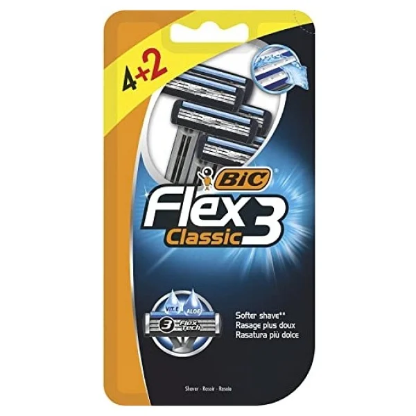 Bic Flex 3 Classic Kullan At 6'lı Tıraş Bıçağı - Görsel 6