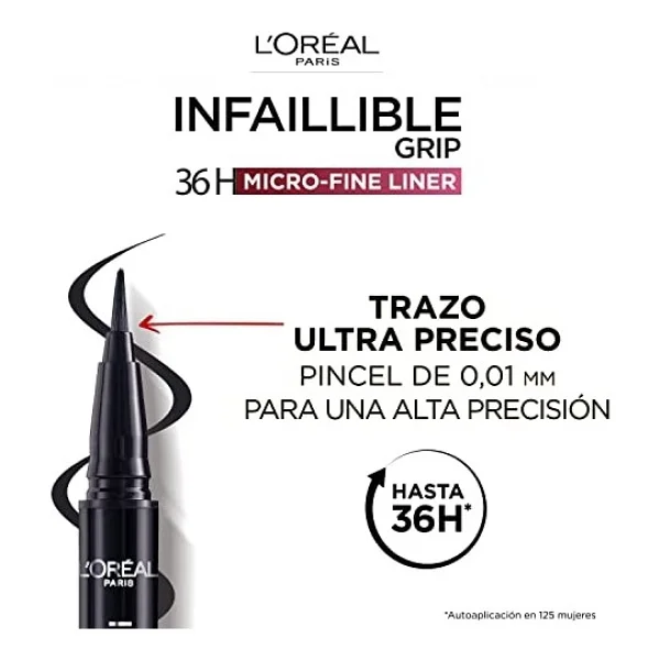 L'oreal Paris Infaillible 36h Grip Micro Fine Eyeliner 03 Ancient Rose - Görsel 3