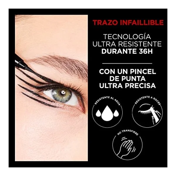 L'oreal Paris Infaillible 36h Grip Micro Fine Eyeliner 03 Ancient Rose - Görsel 5