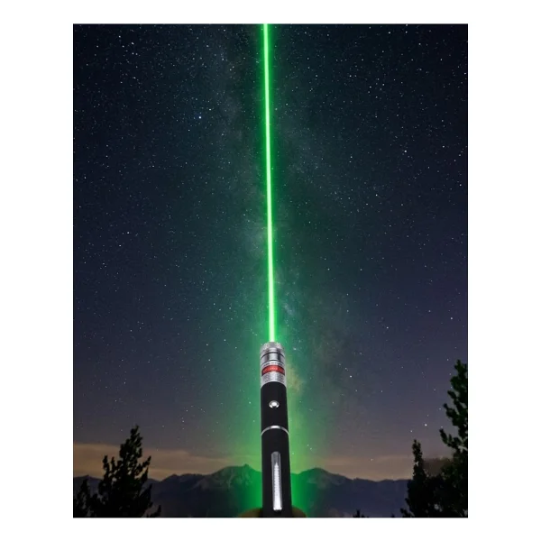 Yeşil Lazer Pointer Güçlü Işın Uzun Menzil Ve Kompakt Tasarım - Görsel 2