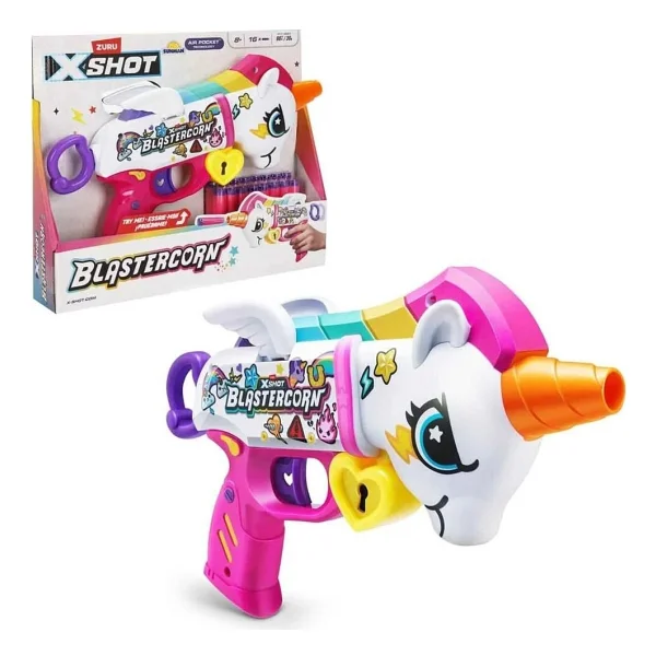 X-Shot Blastercorn 16 Mermili Sünger Dart Atan Silah 64189