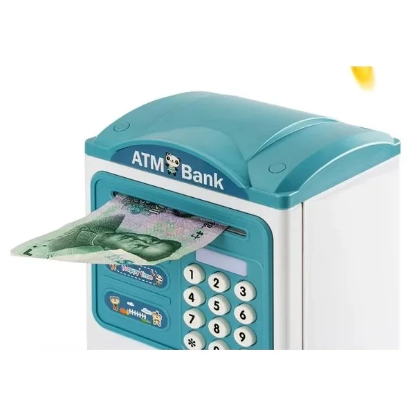 Eco Lounge Sevimli Tasarımlı Şifreli Atm Kumbara - Görsel 2