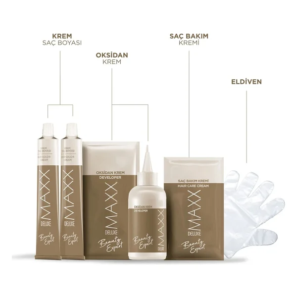 MAXX DELUXE Set Boya 4.6 Gizemli Kızıl - Görsel 2