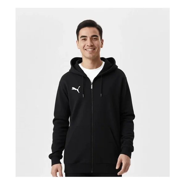 Puma Teamgoal Casuals 658595-03 Siyah Erkek Eşofman Üstü - Görsel 7