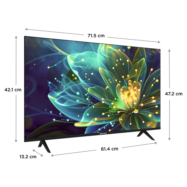 Onvo 32vl80f2ha HD 32'' 82 Ekran Uydu Alıcılı Smart LED TV - Görsel 5