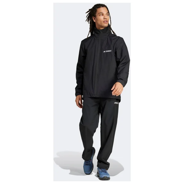 Adidas Multi Essentials 2l Kapüşonlu Erkek Yağmurluk - Görsel 4