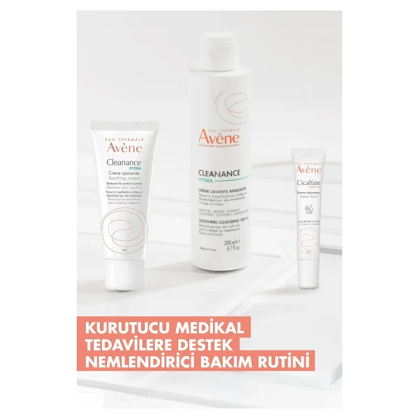 Avene Cleanance Hydra Creme Apaisante 40 Ml Kuru Ciltler Bakım Kremi - Görsel 10