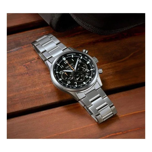 Seiko Chronograph Ssb447 Çelik Kordon Erkek Kol Saati - Görsel 3