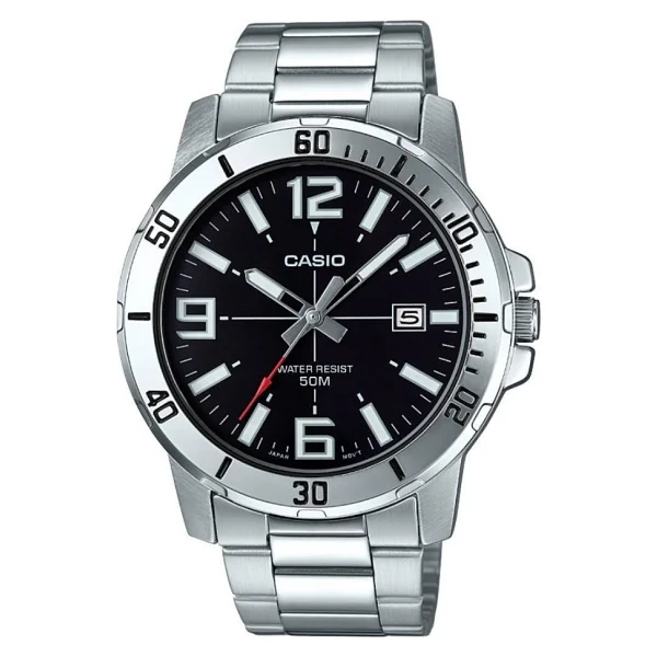 Casio Standart Mtp-Vd01d-2bvudf Çelik Kordon Mavi Erkek Kol Saati - Görsel 5