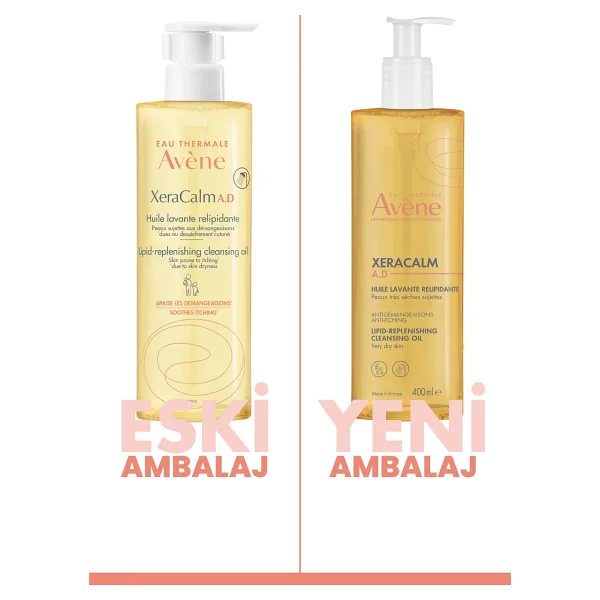 Avene Xeracalm A.D 400 Ml Yüz Temizleme Yağı - Görsel 2