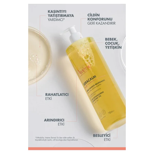 Avene Xeracalm A.D 400 Ml Yüz Temizleme Yağı - Görsel 4