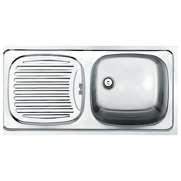 Teka Ebm 45 Paslanmaz Sol Çelik Eviye - Görsel 2