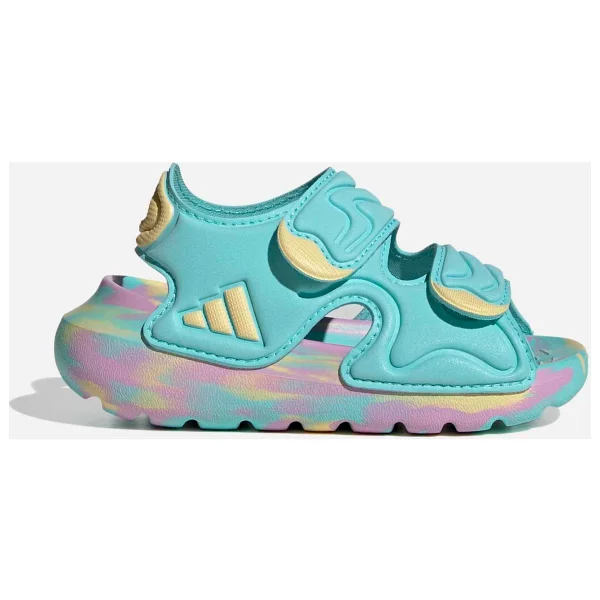 Adidas Altaswim 3 Js2543 Turkuaz Bebek Sandalet - Görsel 9