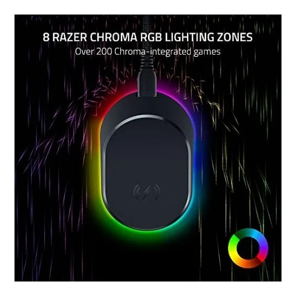 Razer Dock Pro RZ81-01990100-B3M1 RGB Kablosuz Şarj İstasyonu
