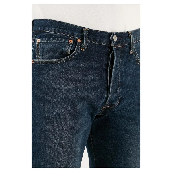 Levi's 501 Original A7735-0000 Koyu Lacivert Erkek Kot Pantolon - Görsel 6