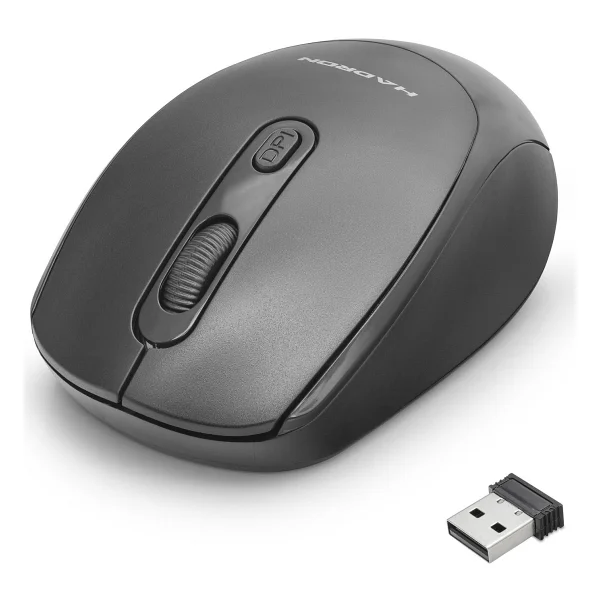 Hadron Hdx3406 Siyah Kablosuz Optik Mouse - Görsel 2