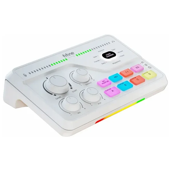 Fifine Ampligame SC8 USB Gaming Ses Mikseri - Görsel 2