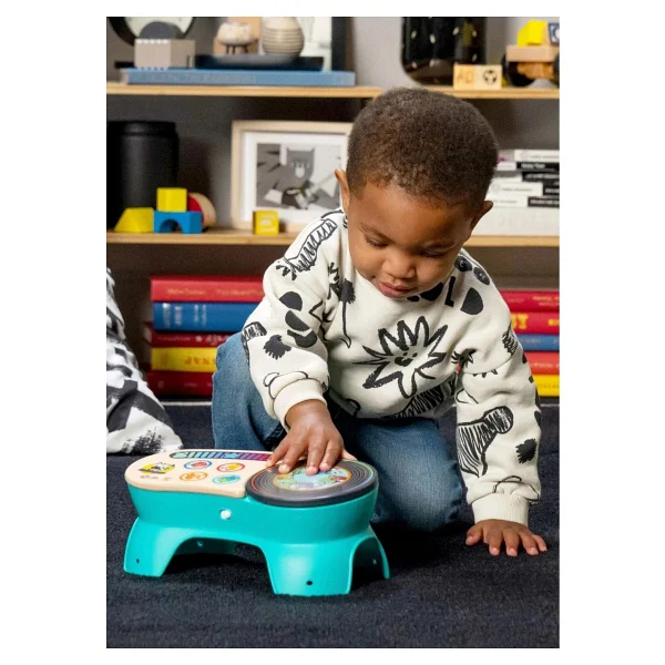 Baby Einstein Hape Dj Discovery Magic Touch Turntable Ahşap Müzikli Oyuncak - Görsel 5