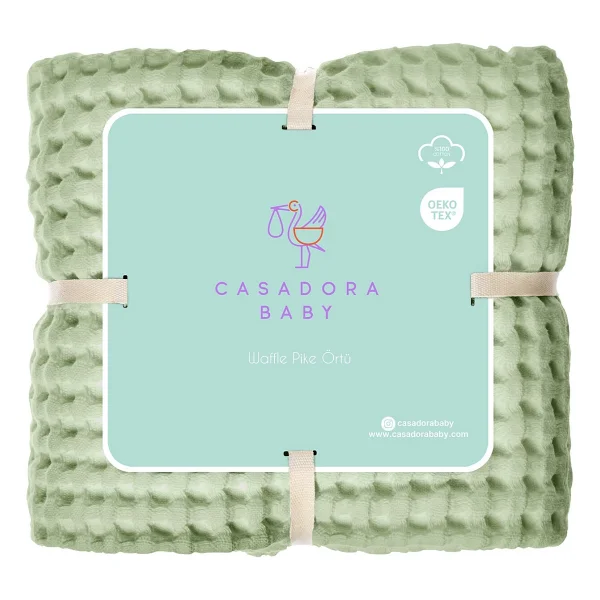 Casadora Pamuk Waffle 90x120 Cm Bebek Pike - Görsel 3