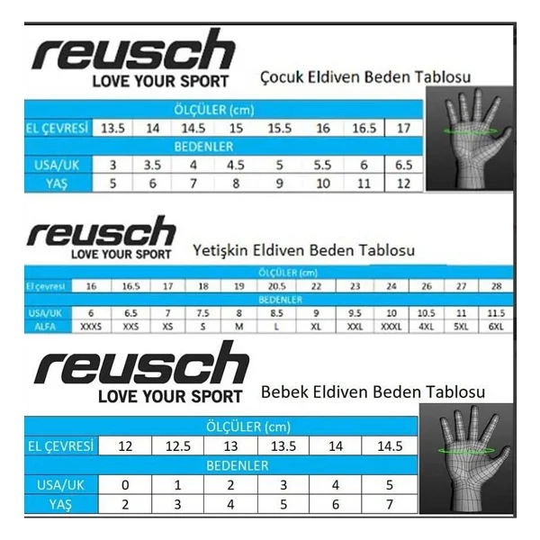 Reusch Marisa Kadın Kayak Eldiveni Siyah - Görsel 6
