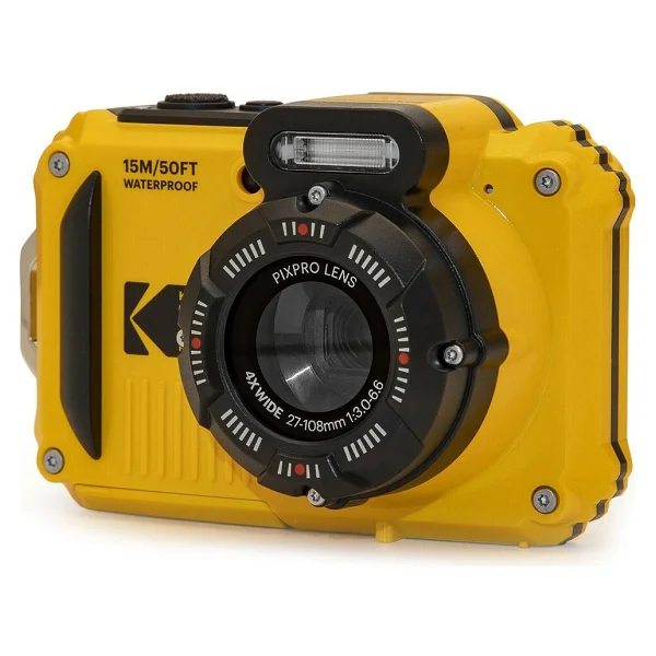 Kodak Pixpro Wpz2 Sualtı Sarı Dijital Fotoğraf Makinesi - Görsel 6