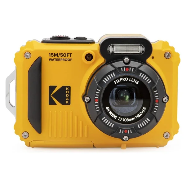 Kodak Pixpro Wpz2 Sualtı Sarı Dijital Fotoğraf Makinesi - Görsel 4