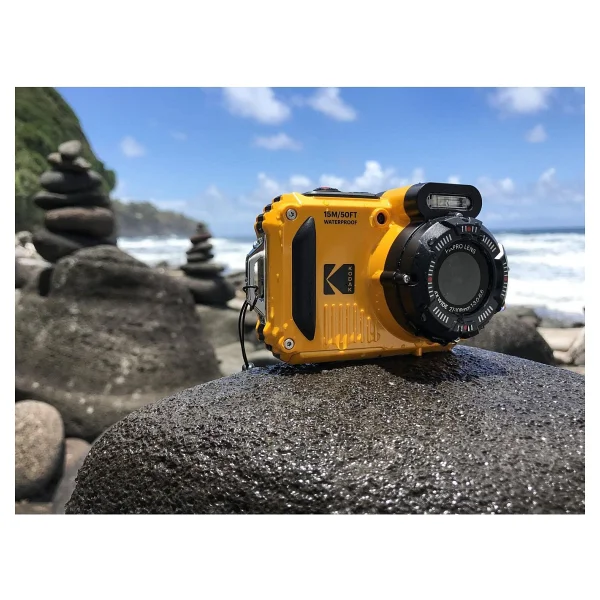 Kodak Pixpro Wpz2 Sualtı Sarı Dijital Fotoğraf Makinesi - Görsel 5