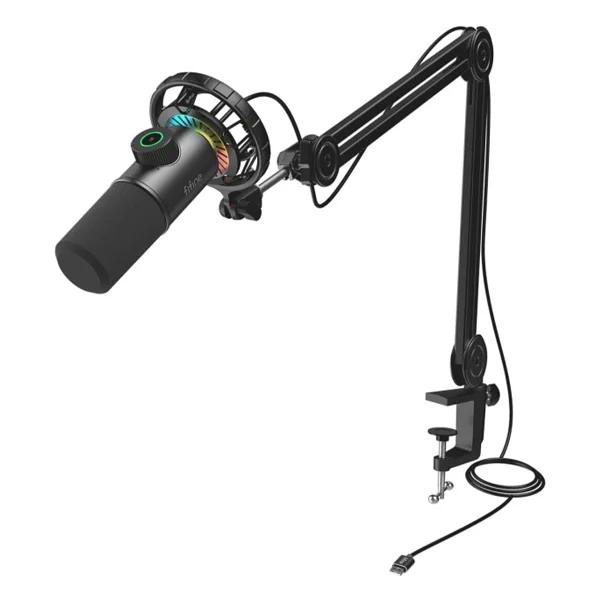 Fifine T658 USB RGB Dinamik Mikrofon Seti - Görsel 4