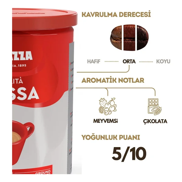 Lavazza Qualita Rossa Filtre Kahve 250 Gr - Görsel 6