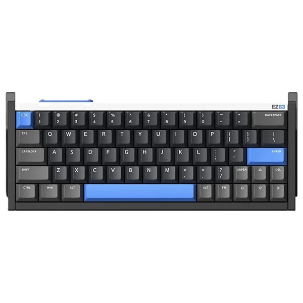 Iqunix EZ63 Siyah %60 TKL Magnetic Jade Pro Switch Kablolu Mekanik Oyuncu Klavyesi Siyah - Görsel 6
