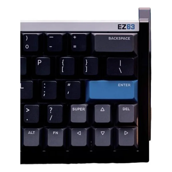 Iqunix EZ63 Siyah %60 TKL Magnetic Jade Pro Switch Kablolu Mekanik Oyuncu Klavyesi Siyah - Görsel 4