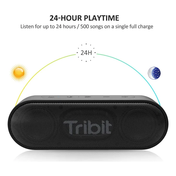 Tribit Xsound Go Siyah Bluetooth Hoparlör - Görsel 7
