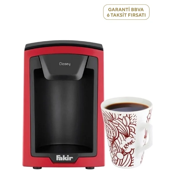 Fakir Closey Filtre Kahve Makinesi Kırmızı - Görsel 2