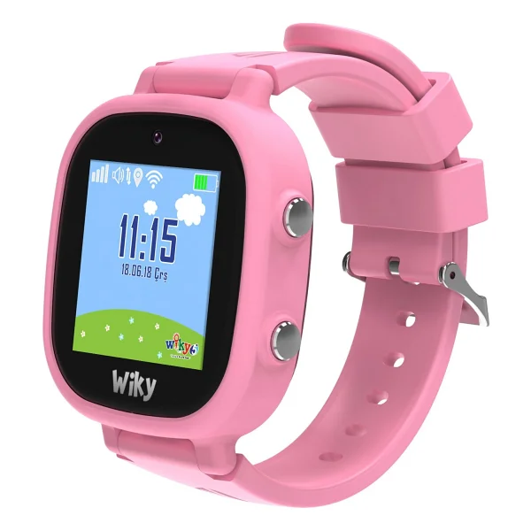 Wiky Watch 5e Pembe Akıllı Çocuk Saati - Görsel 6