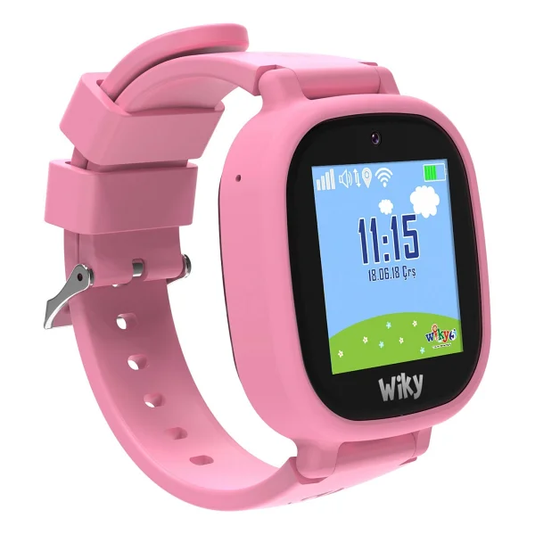 Wiky Watch 5e Pembe Akıllı Çocuk Saati - Görsel 7