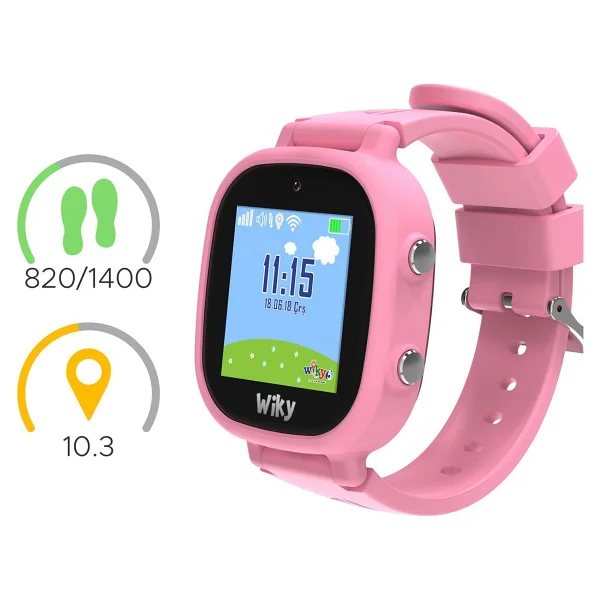 Wiky Watch 5e Pembe Akıllı Çocuk Saati - Görsel 8