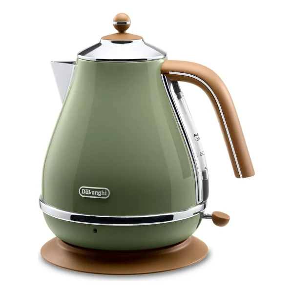 Delonghi Kbov 2001.Gr Icona Vintage Yeşil 2000 W 1.7 Lt Çelik Kettle - Görsel 2