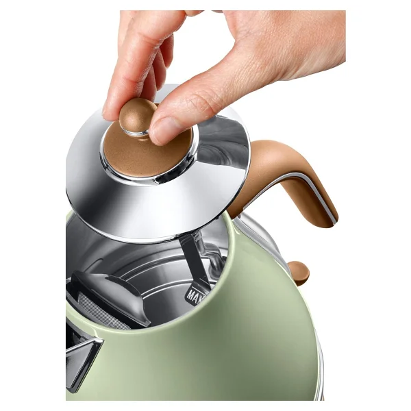Delonghi Kbov 2001.Gr Icona Vintage Yeşil 2000 W 1.7 Lt Çelik Kettle - Görsel 5