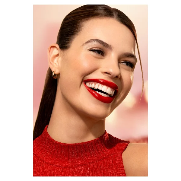 Flormar Glam Kiss Yüksek Pigmentli & Nemlendirici Parlak Bitişli 008 Scarlet Heat Likit Ruj - Görsel 6